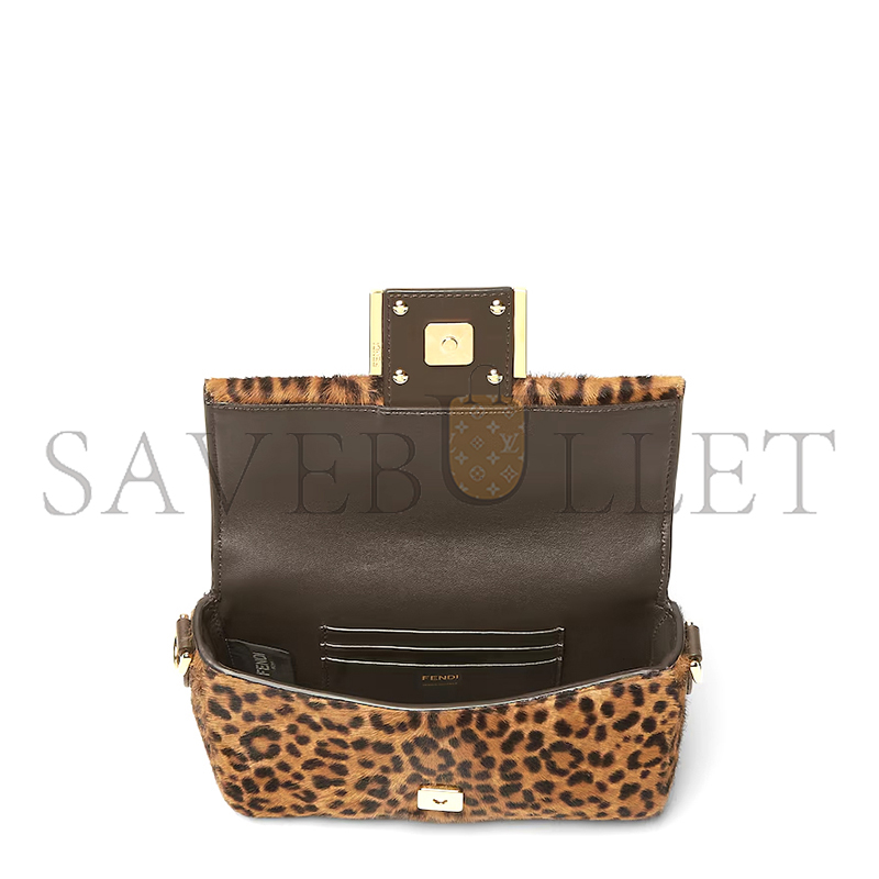 F**di baguette mini printed cavallino calfskin bag 8bs017aydyf0a6e (20*13*5cm)